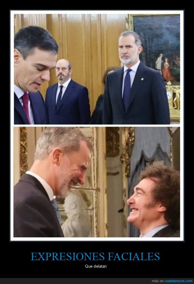 felipe vi,pedro sánchez,milei,políticos