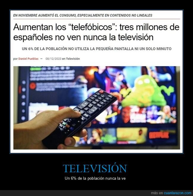 telefóbicos,televisión,ver