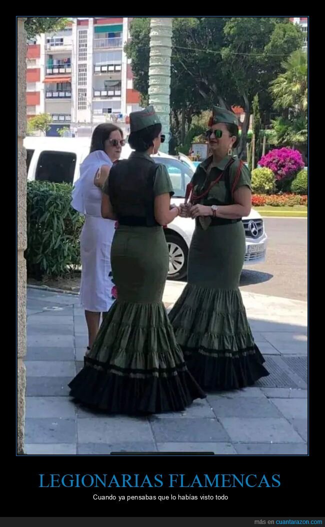 flamencas,legionarias,wtf
