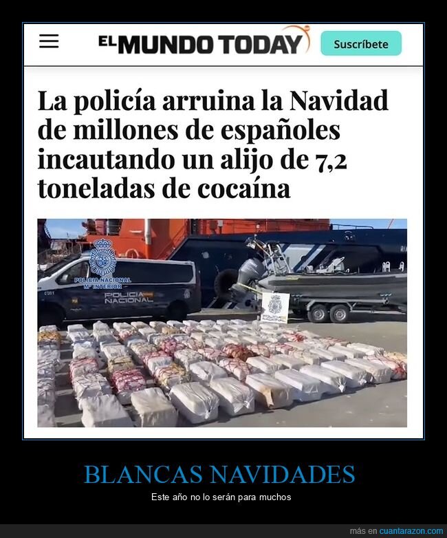 coca,incautación,navidad,policía