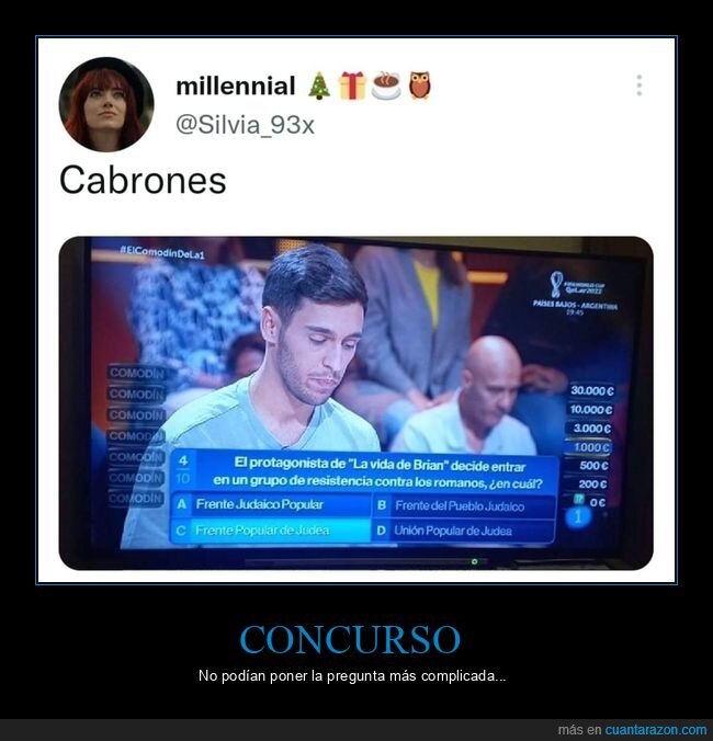 concurso,la vida de brian