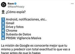 Enlace a Este terrorífico hilo muestra hasta qué punto Google espía cada aspecto de tu vida