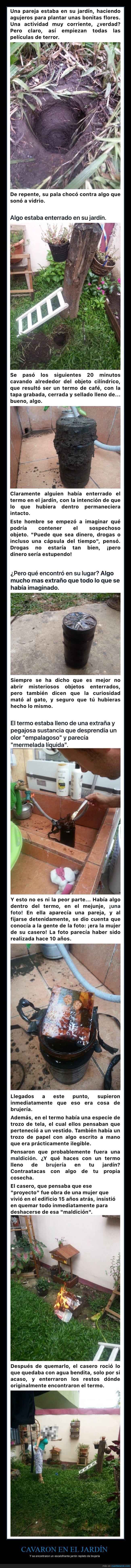 jardín,jarrón,brujería