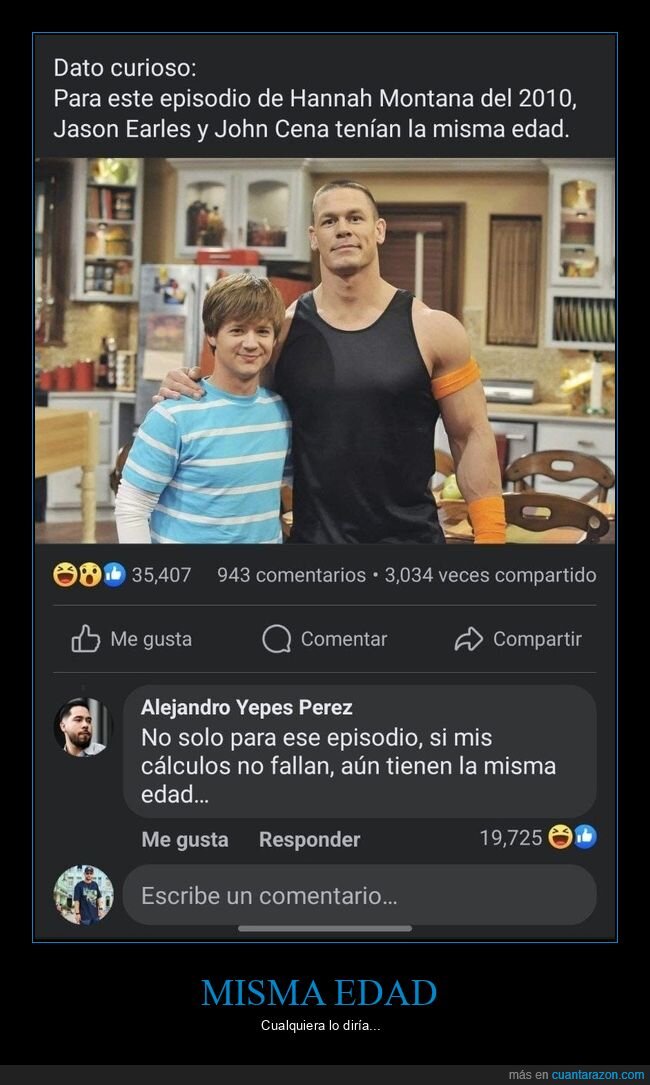 hannah montana,jason earles,john cena,edad