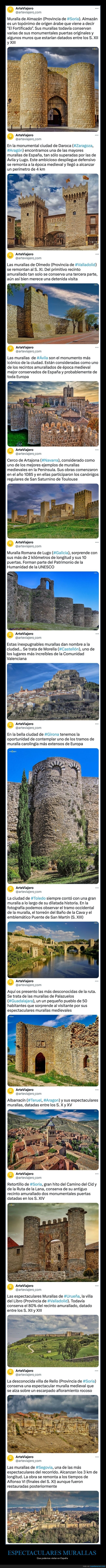 murallas,espa&ntilde;a