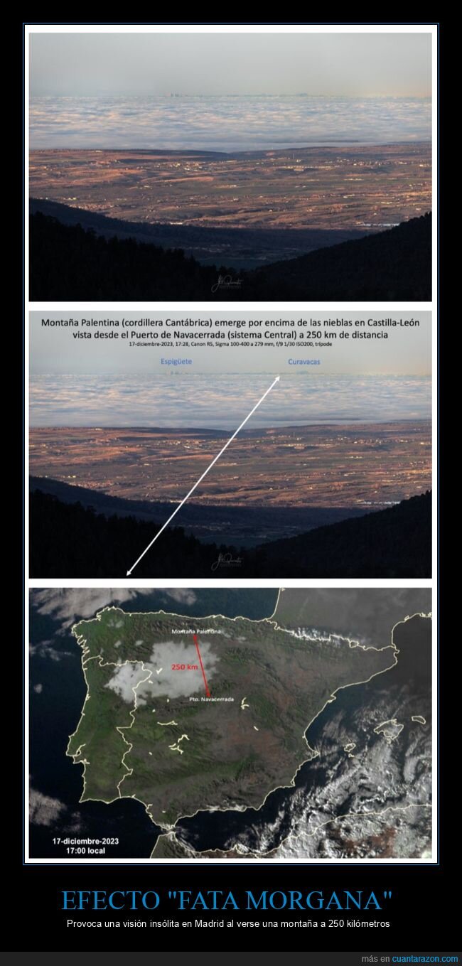 fata morgana,madrid,montaña