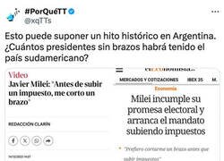 Enlace a El primer presidente manco de Argentina