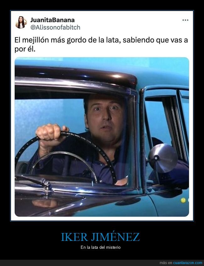 coches,iker jiménez,mejillón