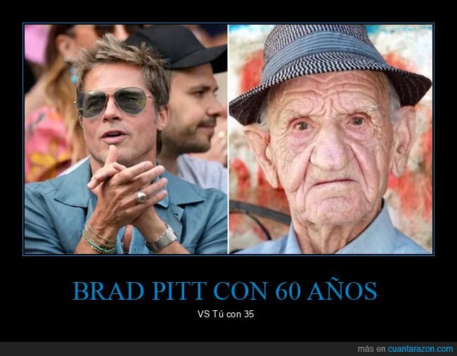 60 años,brad pitt,edad