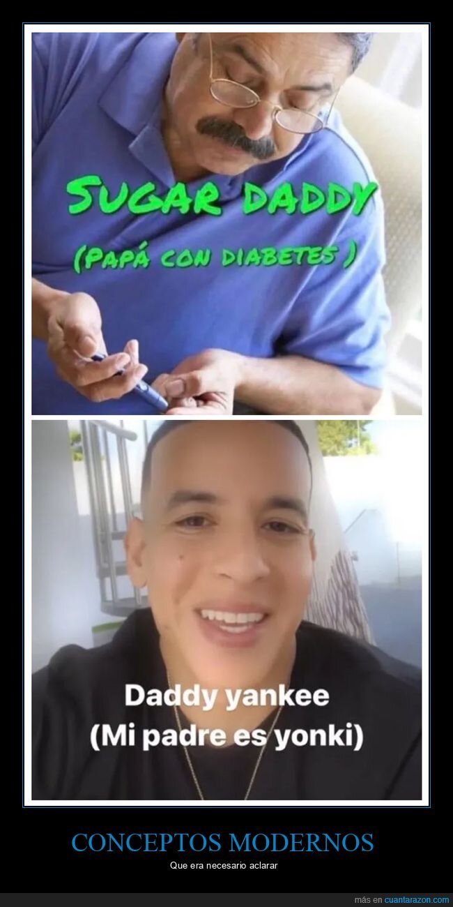 daddy yankee,diabetes,padre,sugar daddy,yonki