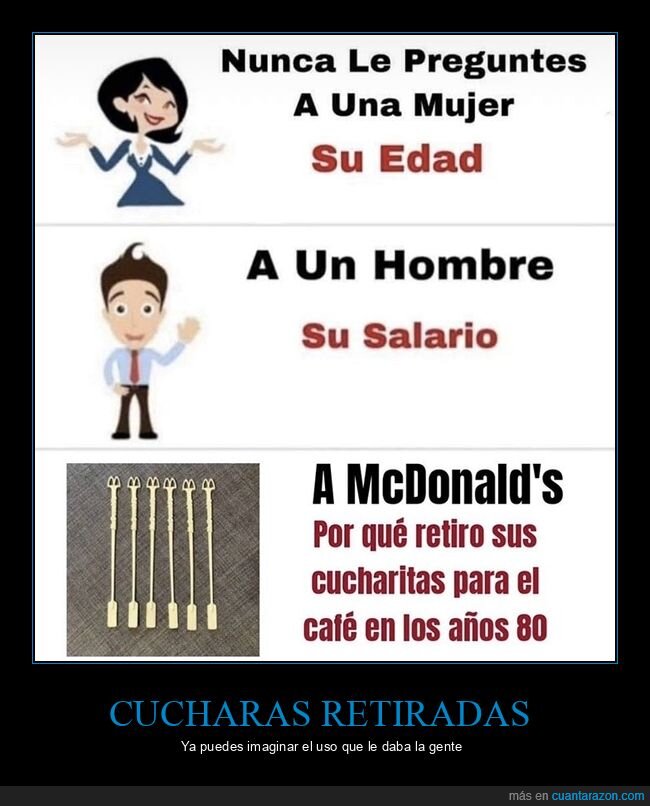 coca,cucharas,mcdonald's