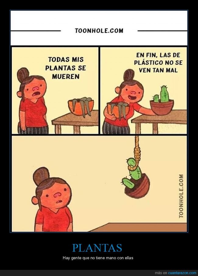 morir,plantas,plástico