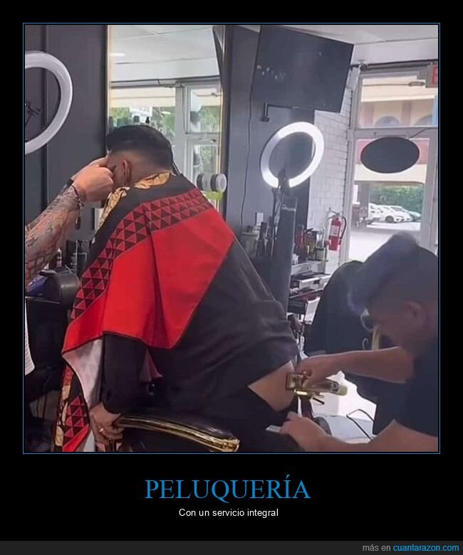 corte de pelo,culo,peluquería,wtf