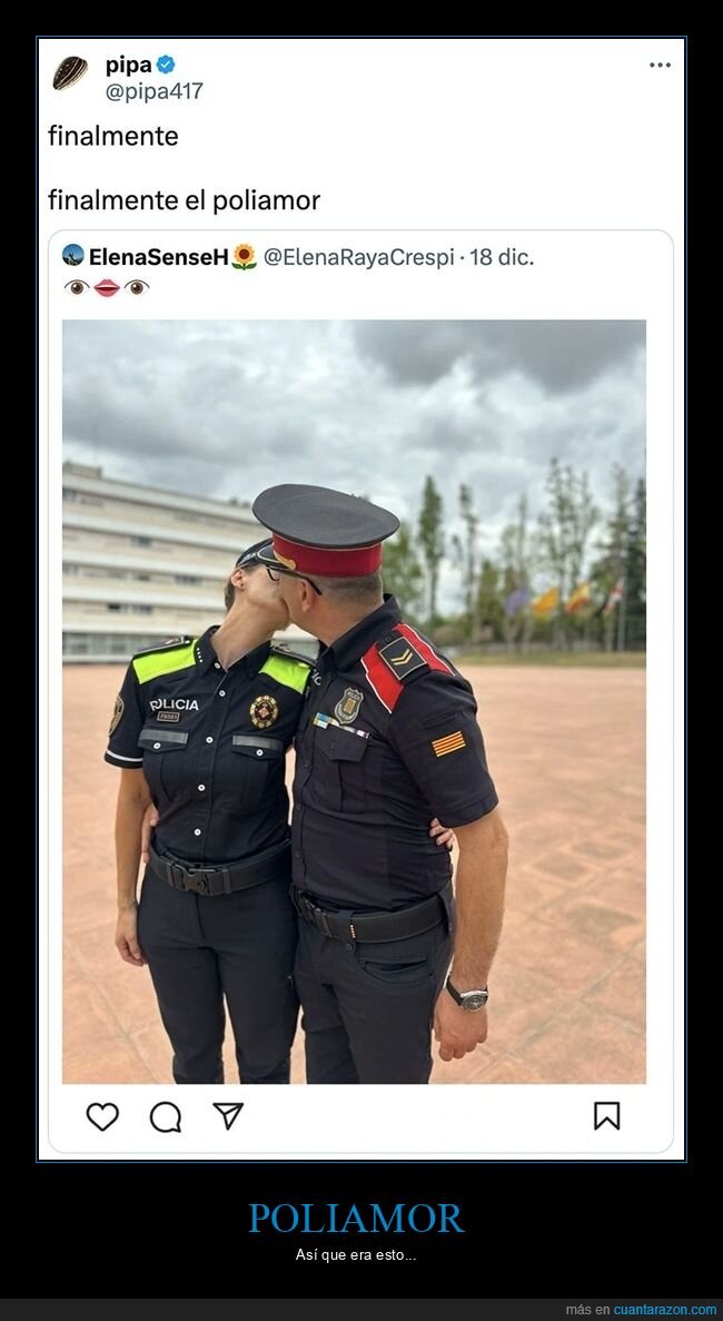 mossos,pareja,poliamor,policía