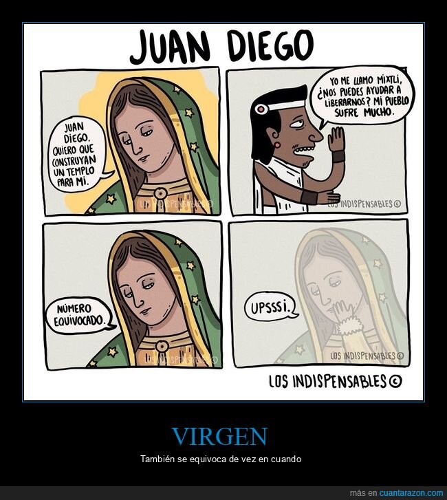 virgen,aparición,equivocación