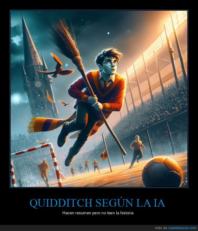 IA,Harry Potter,inteligencia Artificial,quidditch,Rowling