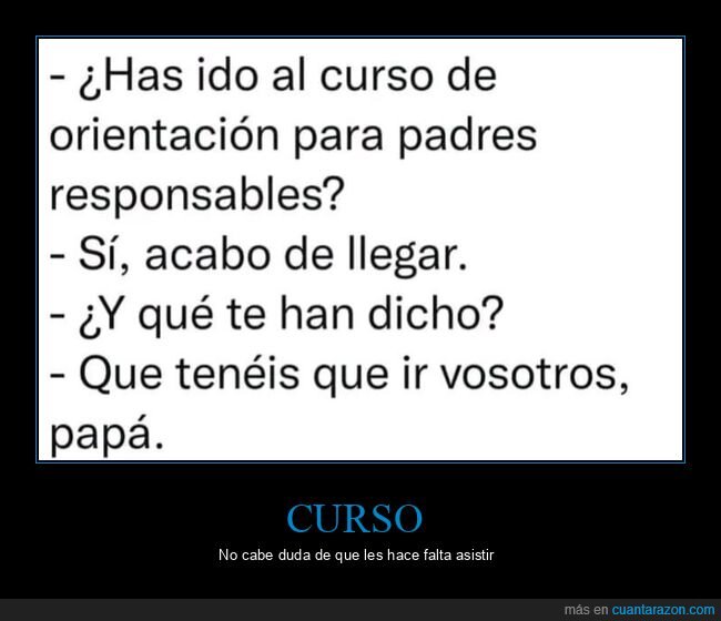 curso,padres responsables,hijo