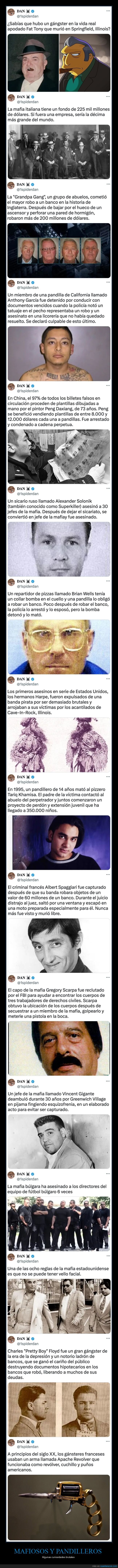 mafiosos,pandilleros,curiosidades