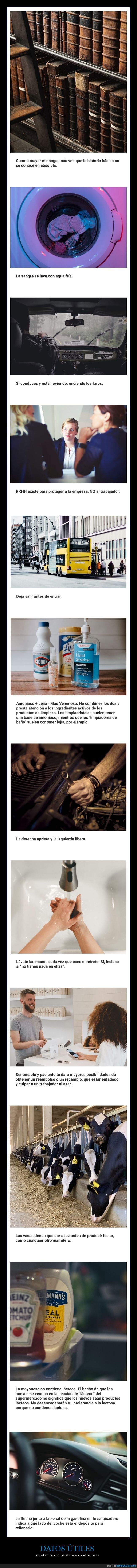 datos útiles,conocimiento universal