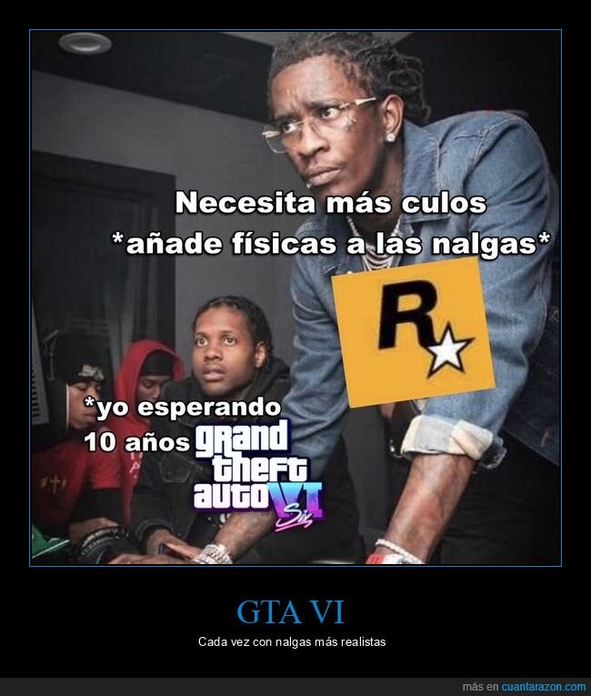 nalgas,gta