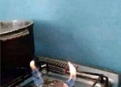 Enlace a Amiga date cuenta, hasta el fuego de la cocina te lo dice