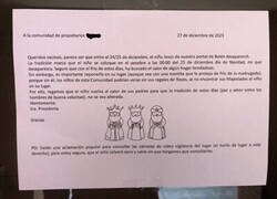 Enlace a El extraño caso del secuesto del Jesús en el pesebre de esta comunidad
