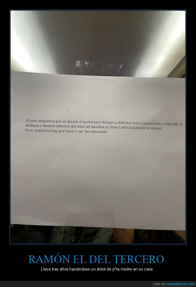 árbol,robar,vecinos,adornos