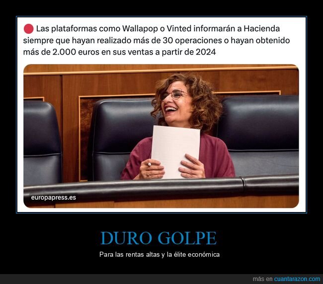 vinted,wallapop,declarar,ventas