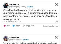 Enlace a Divertidas publicaciones sobre lo complicado que es hacer las compras navideñas siendo padres