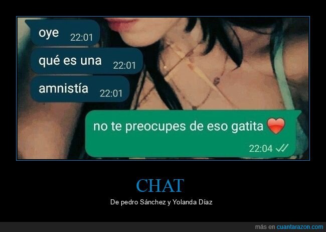 amnistía,preocuparse,whatsapp