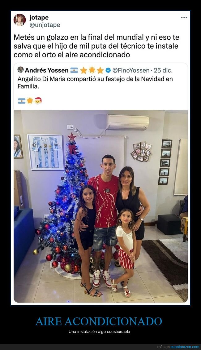 aire acondicionado,argentina,mundial