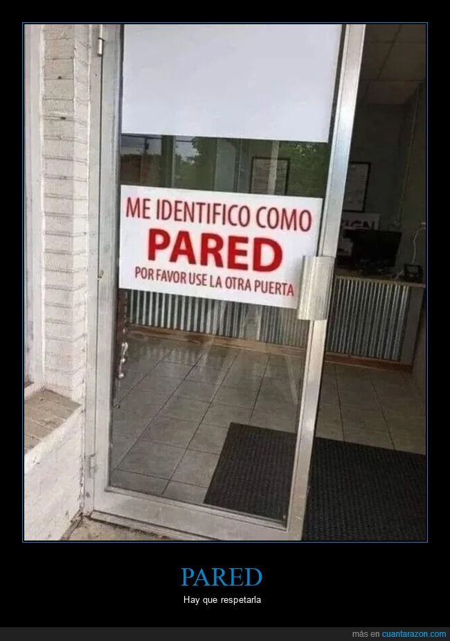 puerta,pared,identificarse