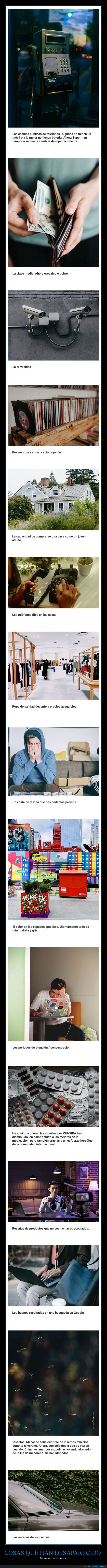 desaparecer,gradualmente