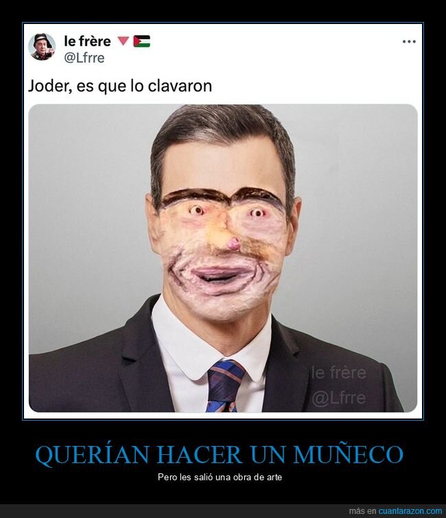 muñeco,pedro sánchez,políticos