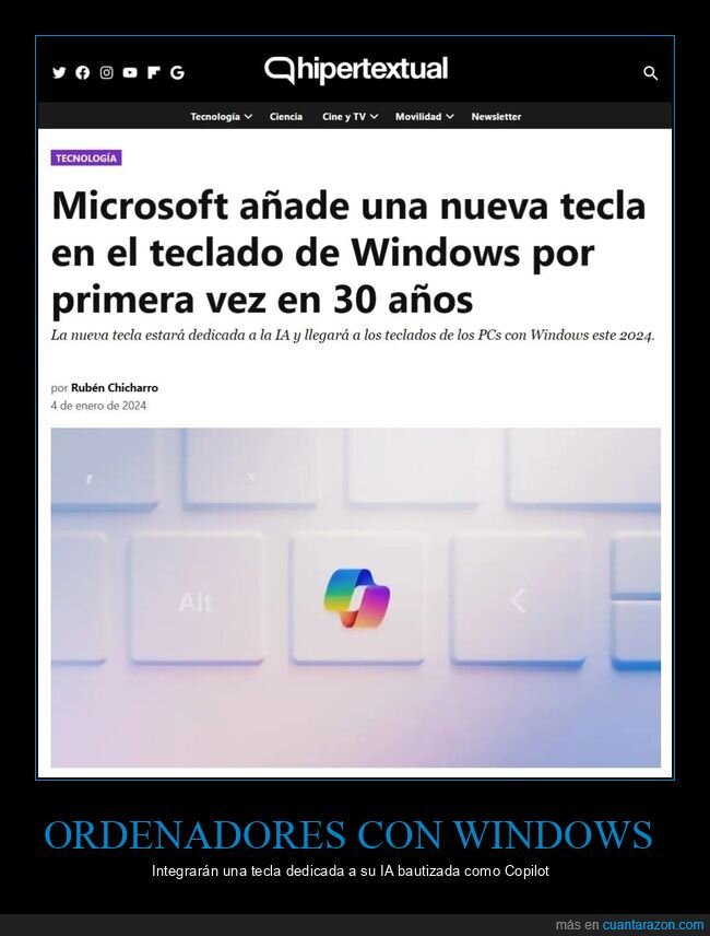 ordenadores,tecla,ia,microsoft,copilot