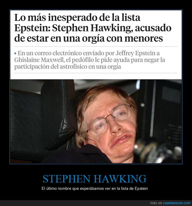 jeffrey epstein,stephen hawking