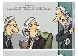 Enlace a Newton y la manzana