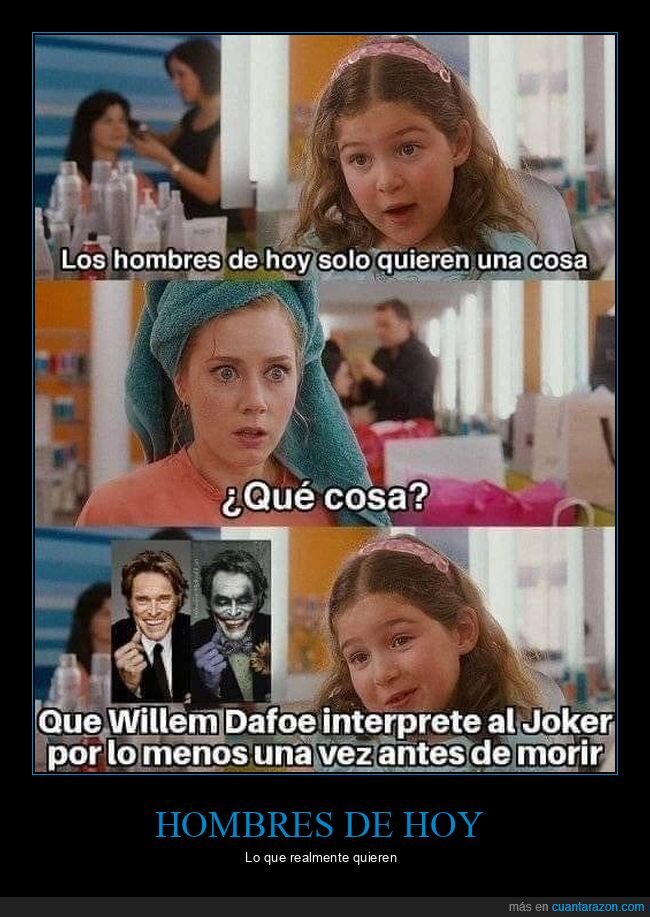 interpretar,joker,willem dafoe
