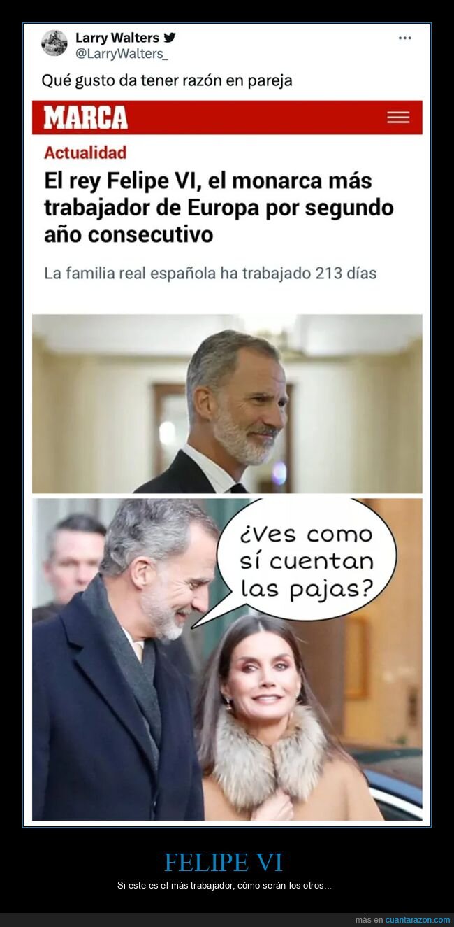 felipe vi,trabajador