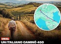 Enlace a En ocasiones un hombre necesita caminar 450 kilómetros