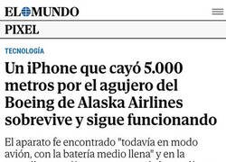 Enlace a Por suerte estaba en modo avión...