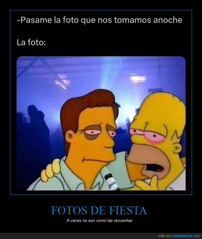 foto,fiesta,simpsons