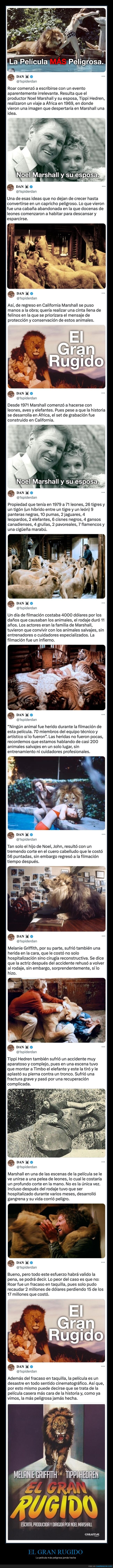 el gran rugido,película,peligrosa,cine