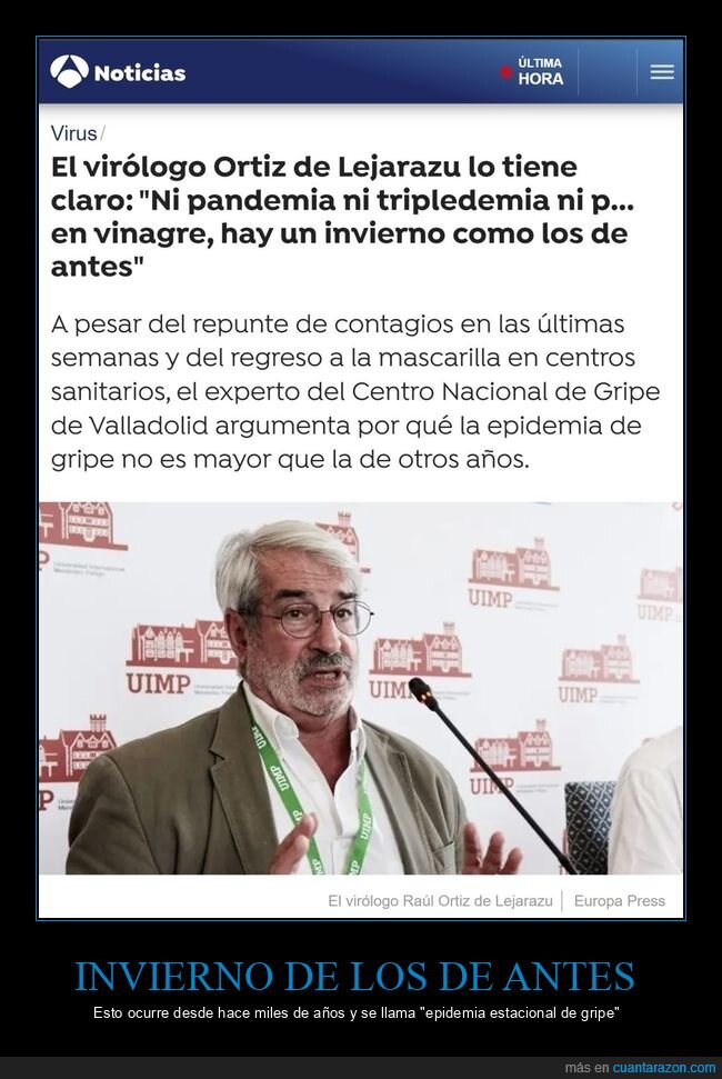 virólogo,pandemia,gripe,invierno