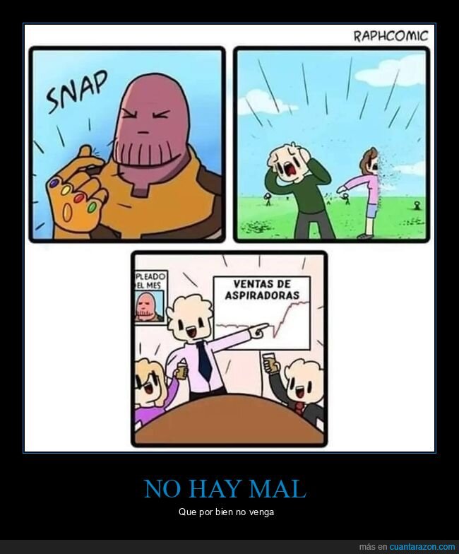 aspiradoras,thanos,ventas