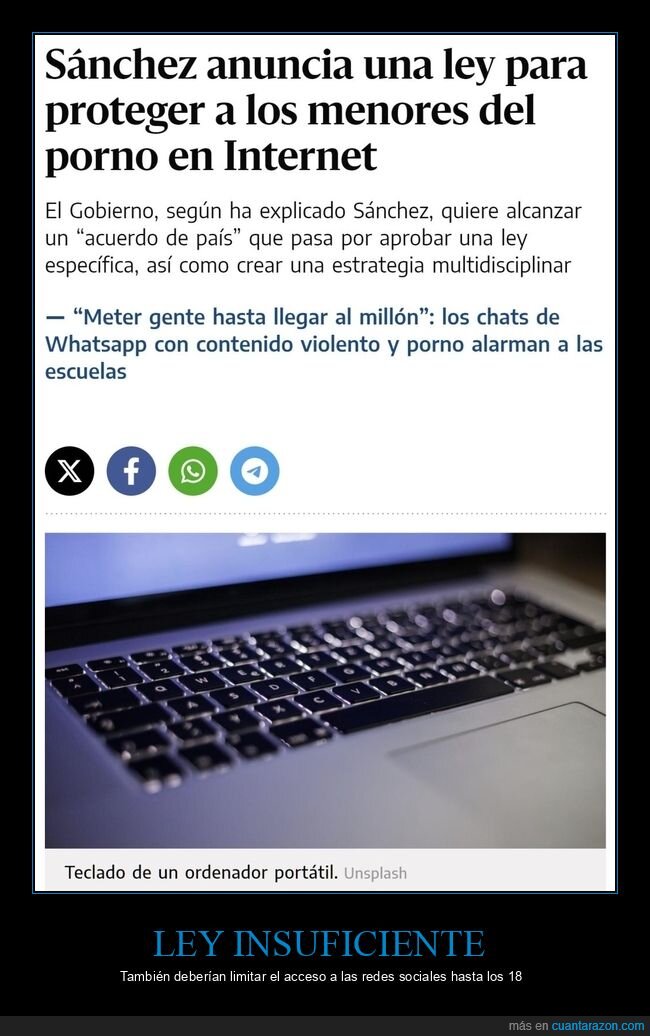 ley,menores,internet