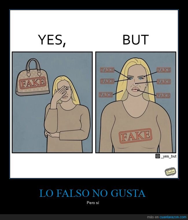 sí pero,falso,gustar