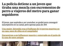 Enlace a Buscando fama en internet de la peor forma posible