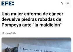 Enlace a La maldición de Pompeya
