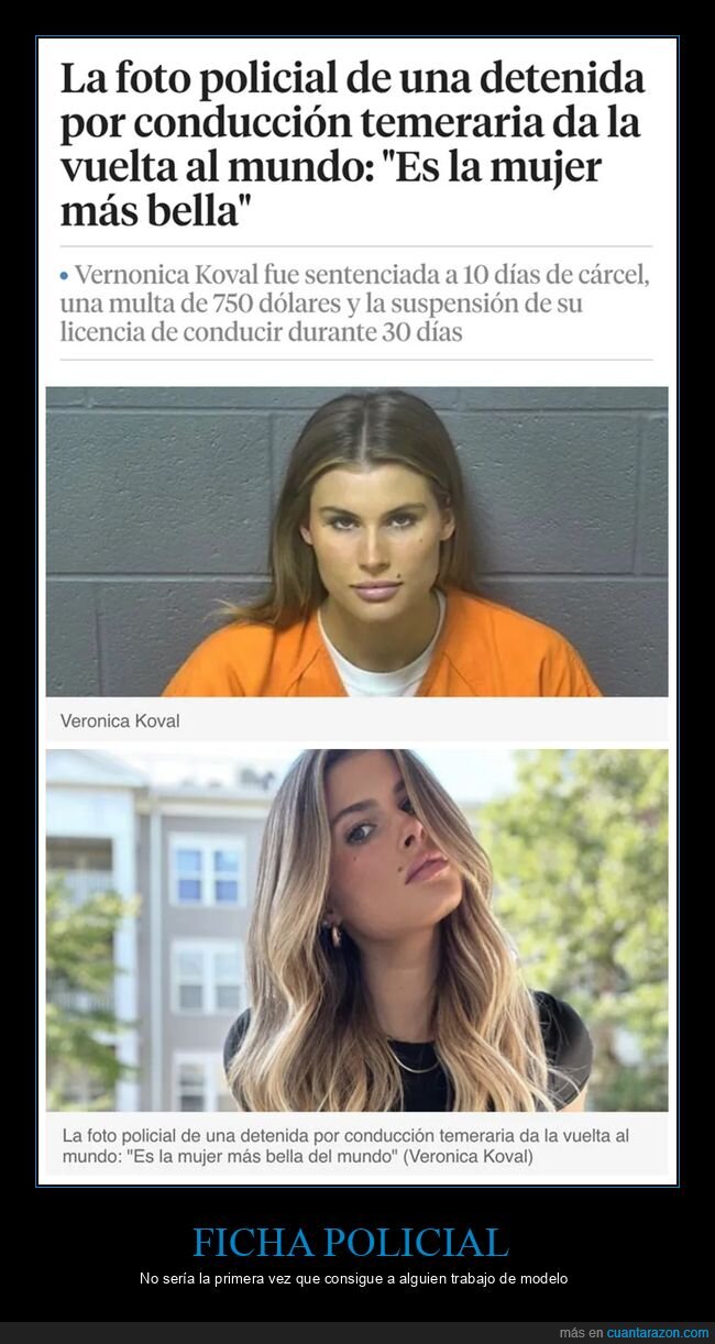 conducción temeraria,foto policial